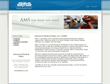 Tablet Screenshot of ams-rx.com